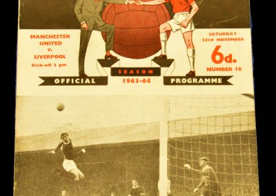 Manchester United v Liverpool 23.11.1963