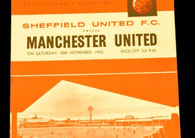 Sheffield United v Manchester United 30.11.1963