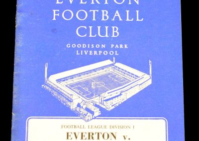Everton v Manchester United 21.12.1963