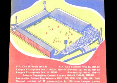 Burnley v Manchester United 26.12.1963
