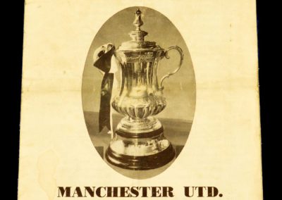 Southampton FC v Manchester United 04.01.1964
