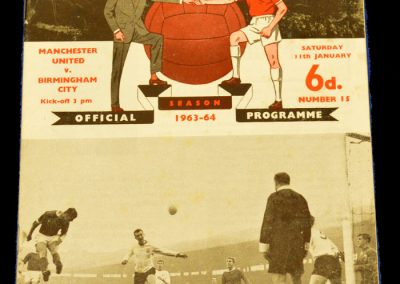 Manchester United v Birmingham City 11.01.1964
