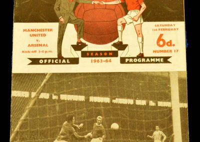 Manchester United v Arsenal 01.02.1964