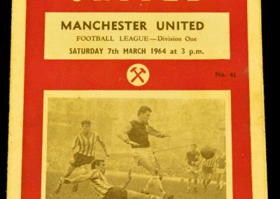West Ham United v Manchester United 07.03.1964