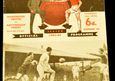 Manchester United v Nottingham Forest 25.04.1964