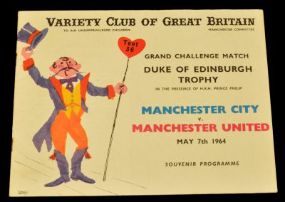 Manchester City v Manchester United 07.05.1964 | Duke of Edinburgh Challenge Match