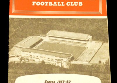 Arsenal v Burnley 12.12.1959
