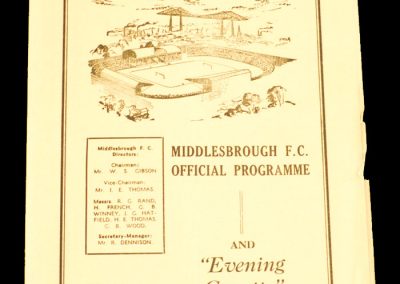 Barrow v Middlesbrough FC 12.03.1960