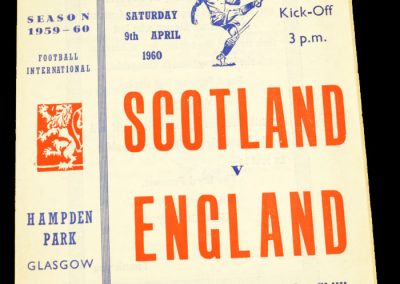 Scotland v England 09.04.1960 | British Championships