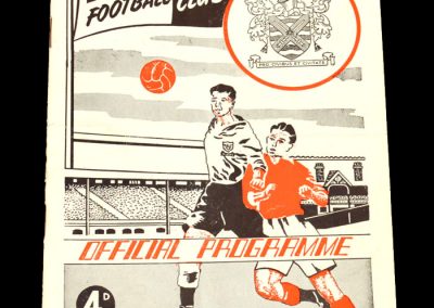 Fulham FC v West Ham United 11.04.1955