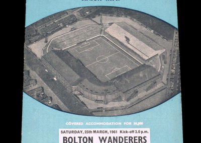 Manchester City v Bolton Wanderers 25.03.1961