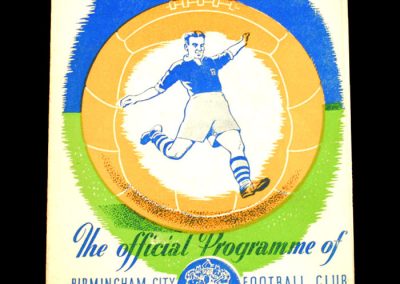 Birmingham City v Bristol Rovers 06.03.1954