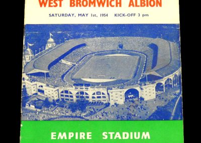 Preston North End v West Bromwich Albion 01.05.1954 | FA Cup Final