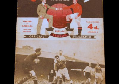 Arsenal v Manchester United 07.11.1953