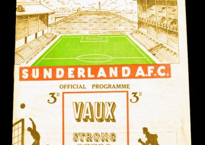 Sunderland v Manchester United 27.02.1954