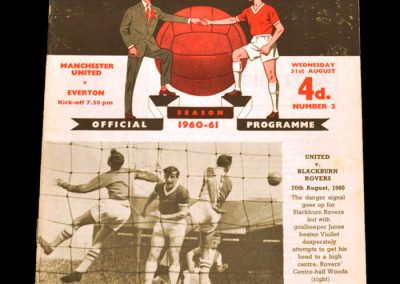 Everton v Manchester United 31.08.1960