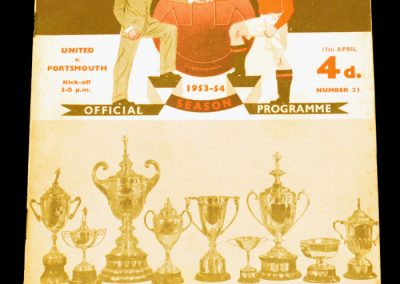 Portsmouth v Manchester United 17.04.1954