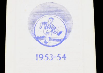 Colchester United v Arsenal 02.01.1954 | A Team