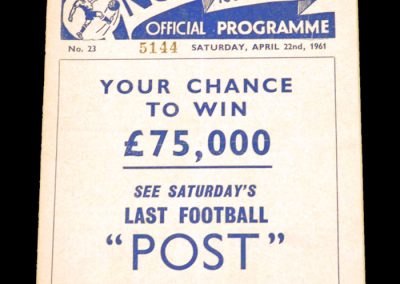 Preston North End v Manchester United 22.04.1961