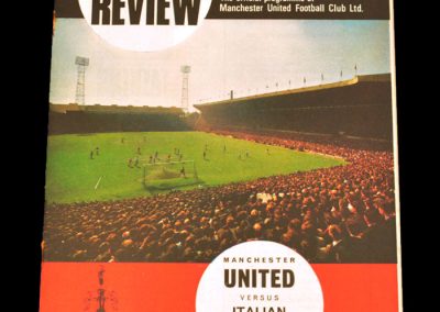 Manchester United v Italian Olypmic XI 15.08.1967