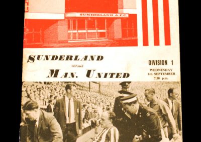 Sunderland v Manchester United 06.09.1967