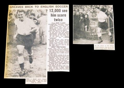 Plymouth Argyle Reserves v Tottenham Hotspur Reserves 09.12.1961