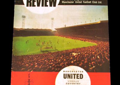 Coventry City v Manchester United 25.10.1967
