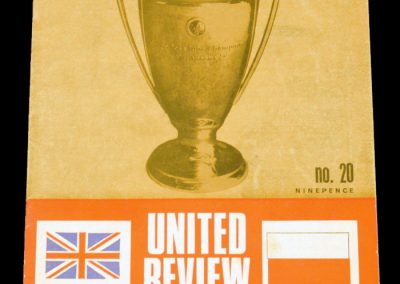 Gornik Zabrze (Poland) v Manchester United 28.02.1968 | Euro Champion Cup Quarter Final 1st