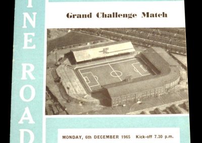 Manchester City v Moscow Dynamo 06.12.1965