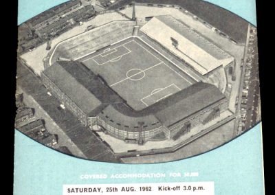 Aston Villa v Manchester City 25.08.1962