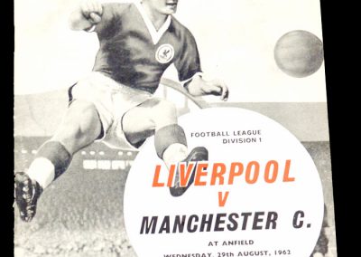 Liverpool v Manchester City 29.08.1962