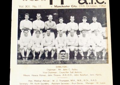 Newport County v Manchester City 24.10.1962 | League Cup 3rd Round