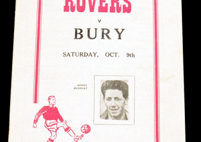 Doncaster Rovers v Bury 09.10.1954