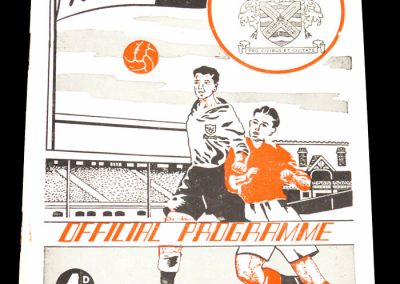 Fulham FC v Lincoln city 20.11.1954