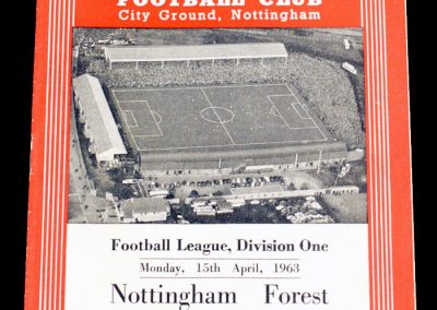 Nottingham Forest v Manchester City 15.04.1963