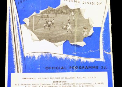 Bristol Rovers v Notts Co 27.12.1954