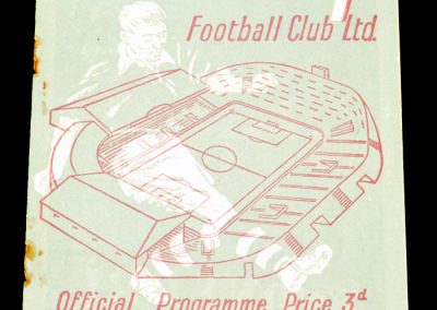 Man City v Leicester City 15.01.1955