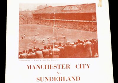 Man city v Sunderland 26.03.1955 | FA Cup Semi Final