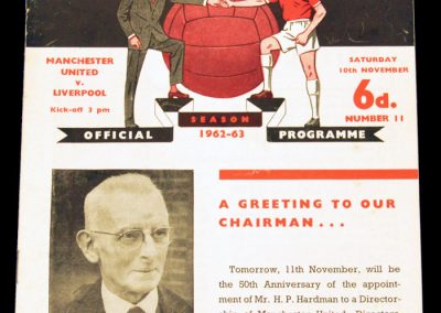 Liverpool v Manchester United 10.11.1962