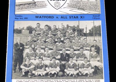 Watford v All Stars XI 03.05.1955