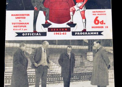 Tottenham Hotspur v Manchester United 09.03.1963