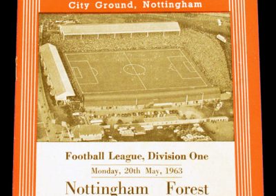 Nottingham Forest v Manchester United 20.05.1963