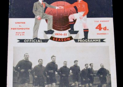 Portsmouth v Manchester United 21.08.1954