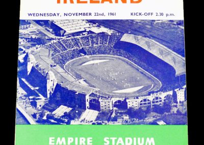 England v Ireland 22.11.1961