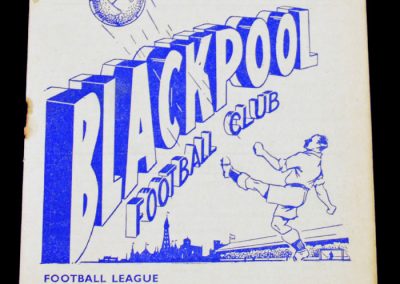Blackpool v Manchester United 28.08.1954