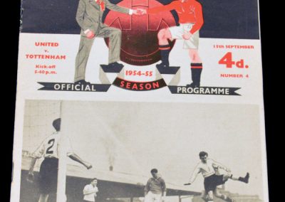 Tottenham Hotspur v Manchester United 15.09.1954