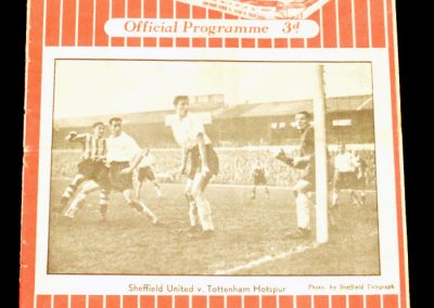 Sheffield United v Manchester United 13.11.1954