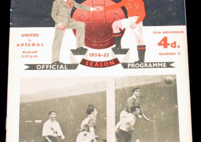 Arsenal v Manchester United 20.11.1954