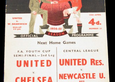 West Bromwich Albion v Manchester United 16.04.1955