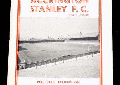 Accrington v Hartlepools 26.12.1961 | Postponed - Cancelled